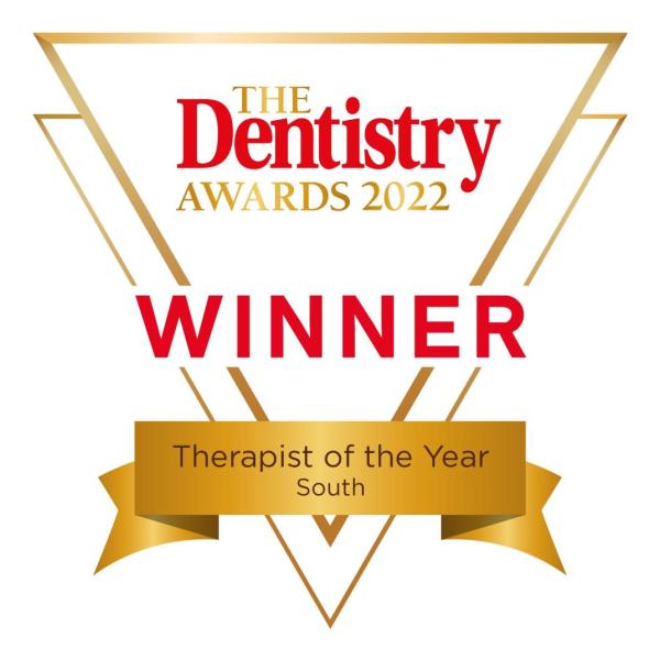 The Dentistry Awards 2022 Winner - South - Therapist Of The Year